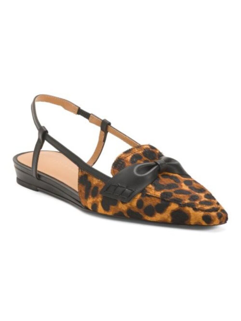 ANDRE ASSOUS Made In Brazil Leather Blake Flats